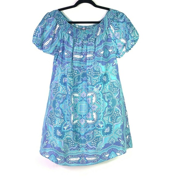 Calypso Christiane Celle Shift Dress Silk - Picture 1 of 7